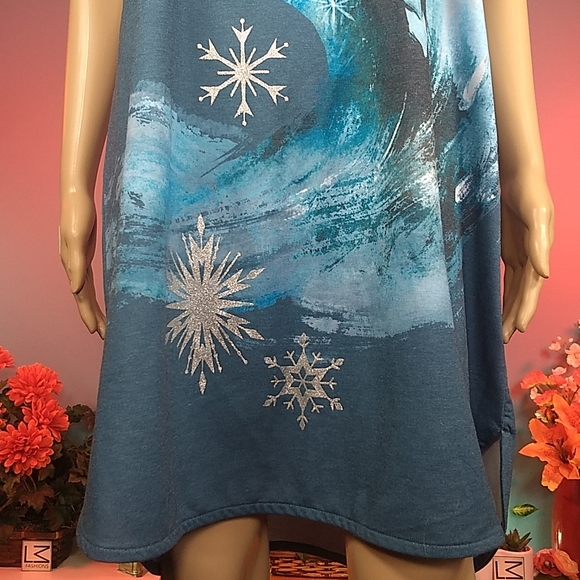 Disney Elsa Frozen 2 Night Shirt size M/L OUT OF PRINT - Picture 6 of 16